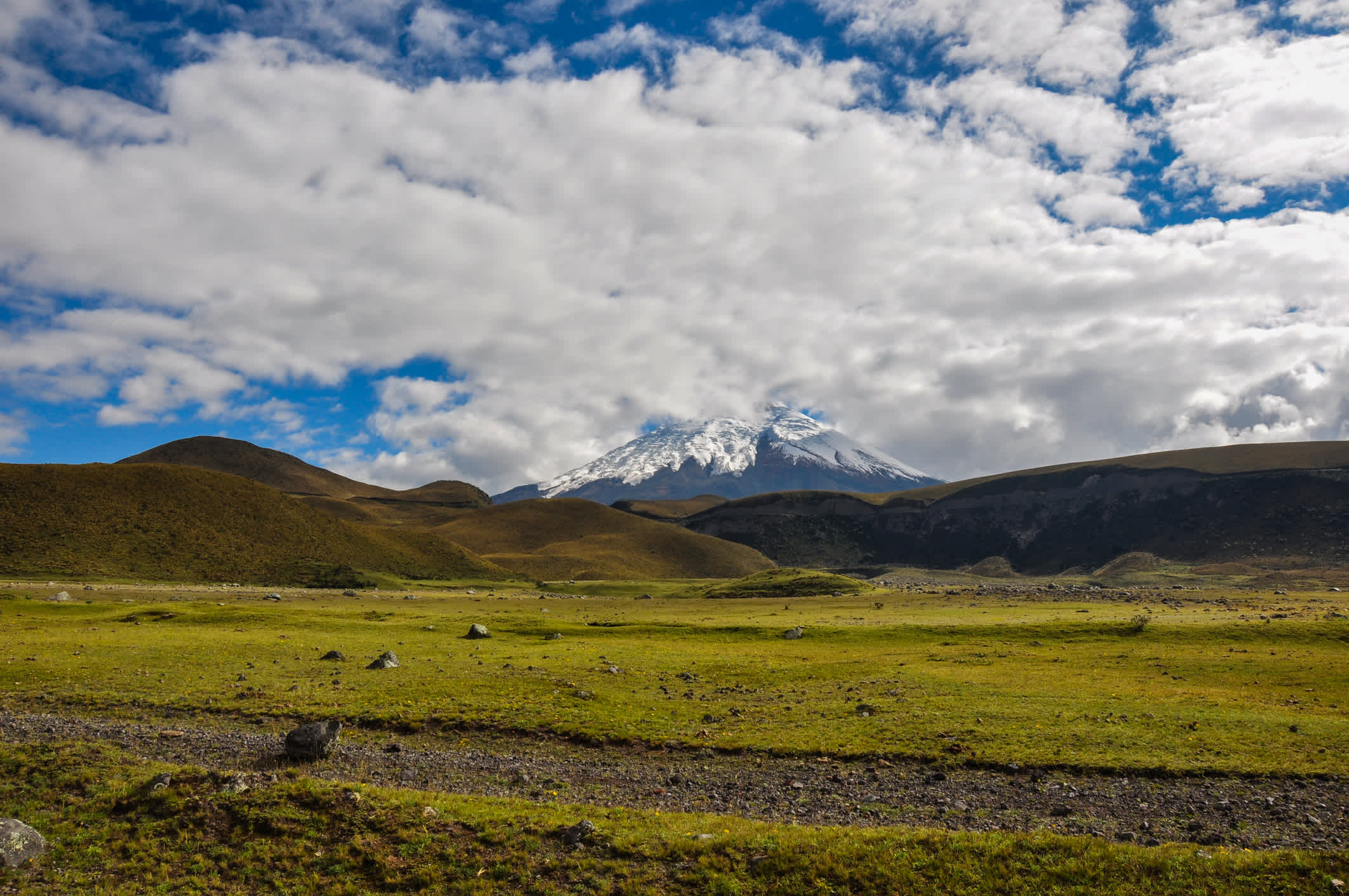 Vulkan Cotopaxi National Park, Ecuador