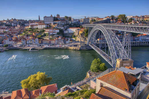 Historisches Zentrum von Porto in Portugal.