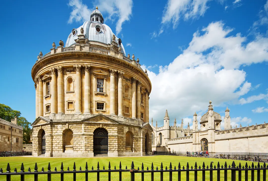 England, Oxford, Radcliffe Square Die Radcliffe-Kamera in Oxford, UK.