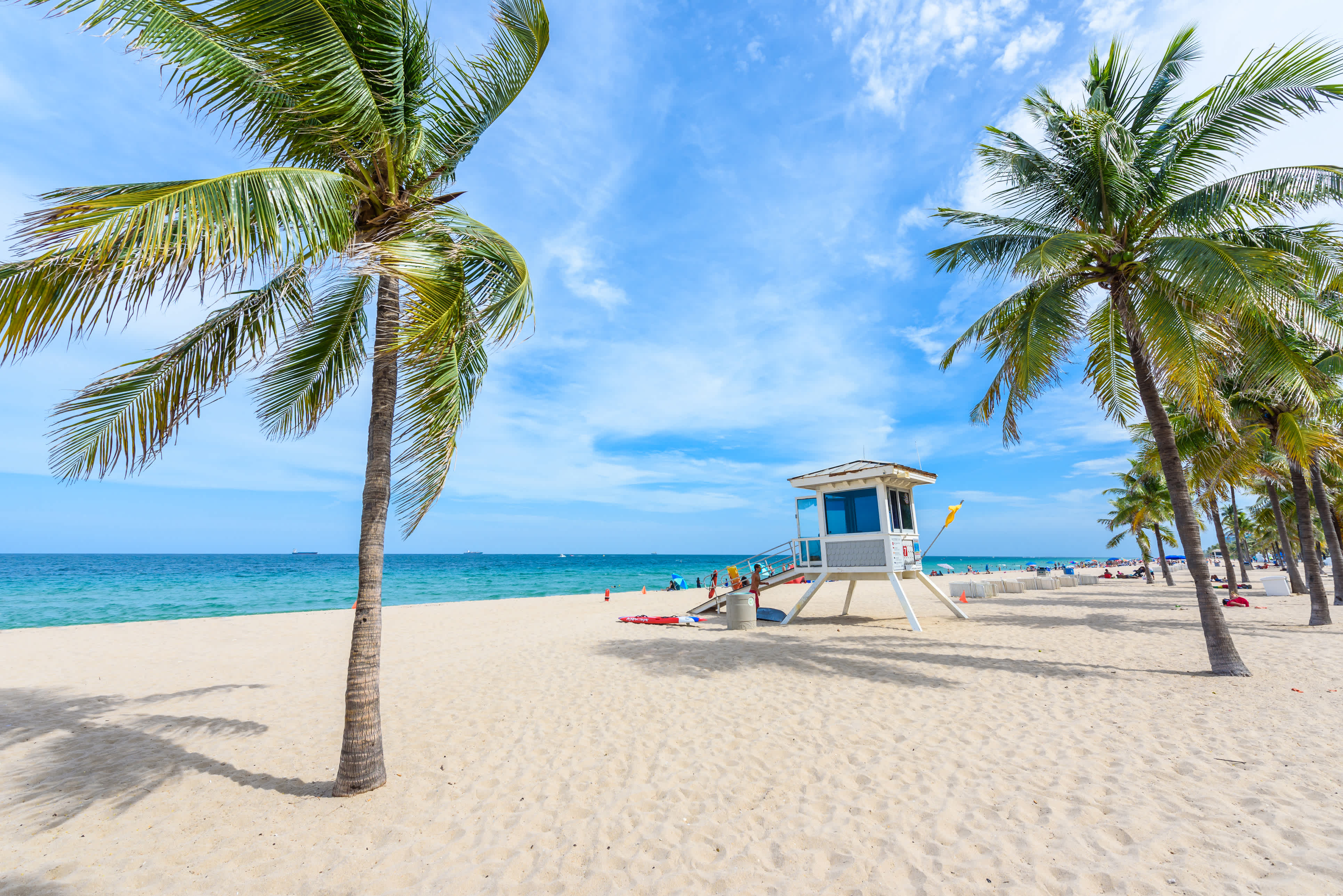 Visitez et détendez-vous sur la plage de Fort Lauderdale pendant votre voyage en Floride.