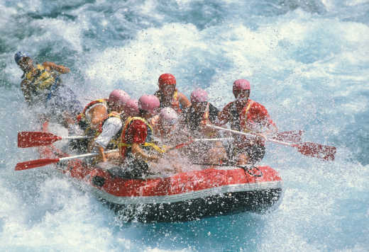 Rafting sur la rivière Calgary