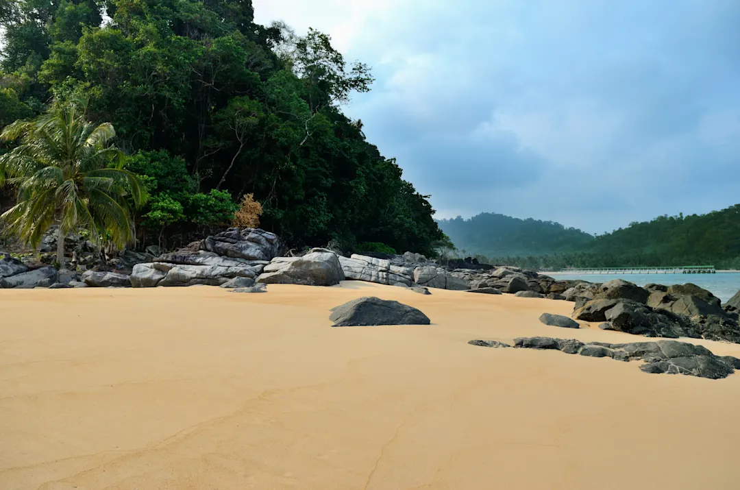 Juara Beach, Tioman, Malaysia Aufnahme des Juara Beach