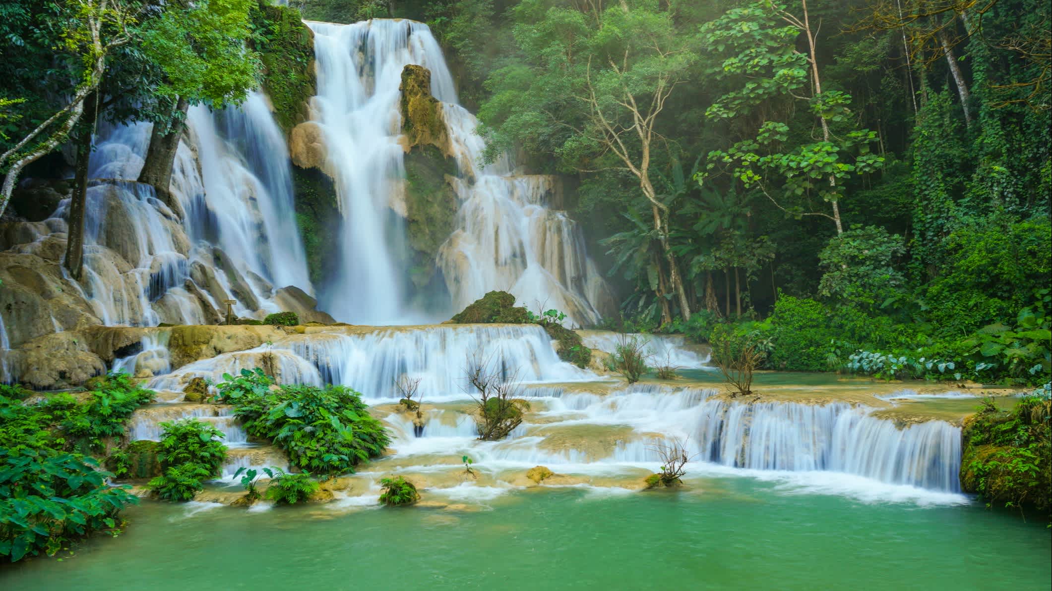Kuang Si-Wasserfall in Laos
