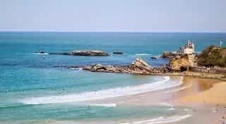 Côte des Basques - ein Muss bei einem Biarritz Urlaub