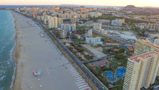 Luftaufnahme von Playa de San Juan