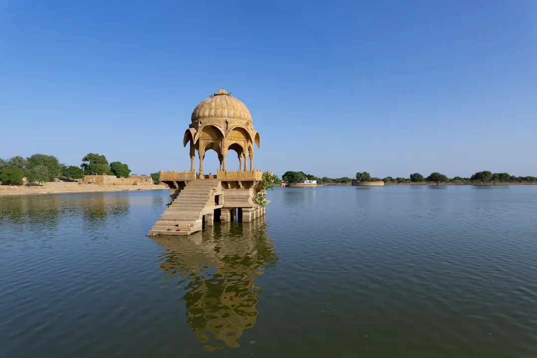 Asien Indien Jaisalmer Gadisar-See Indien Jaisalmer Gadisar-See