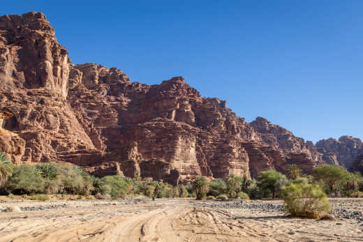 Wadi Al-Disha, bekannt als der Grand Canyon von Saudi-Arabien.