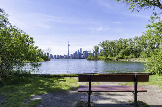 Profitez d'une journée ensoleillée lors de votre séjour à Toronto pour vous balader dans le Toronto Island Park.
