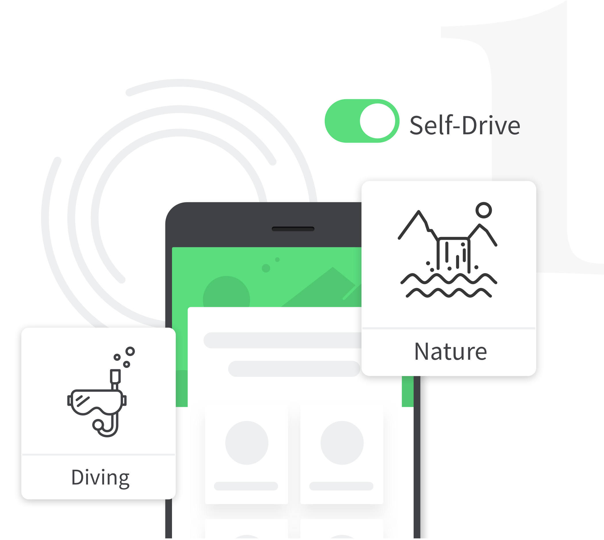 Icon of stage 1 of booking a Tourlane tour: you describe your travel preferences