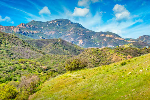 Monts Santa Monica à Los Angeles en Californie