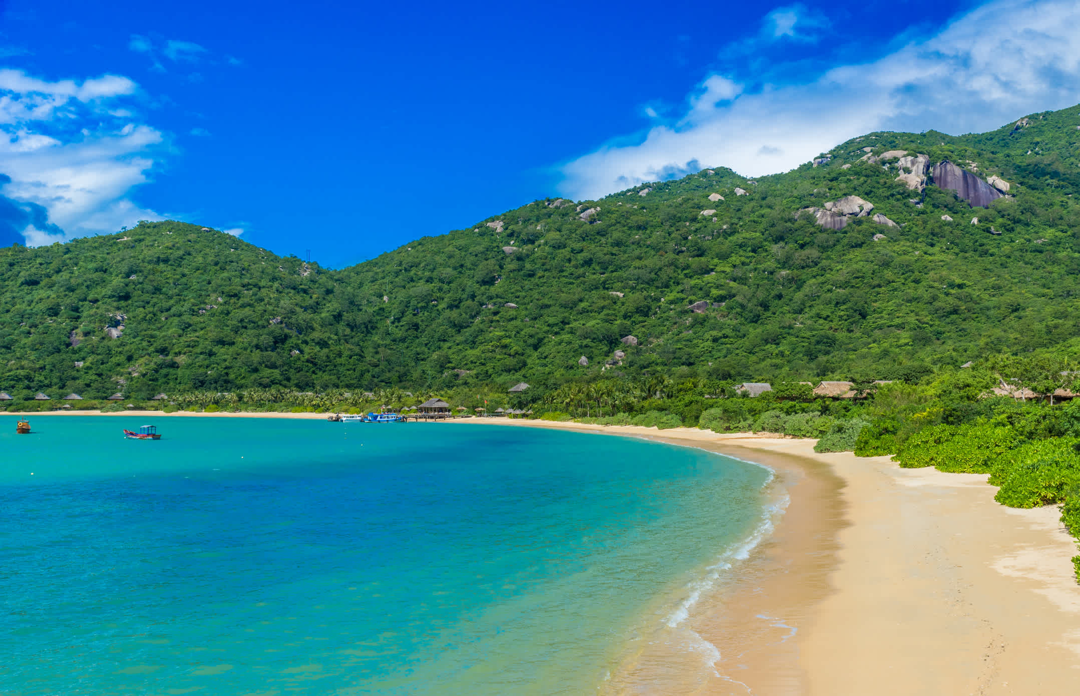 Plage de Ninh Van Bay au Vietnam