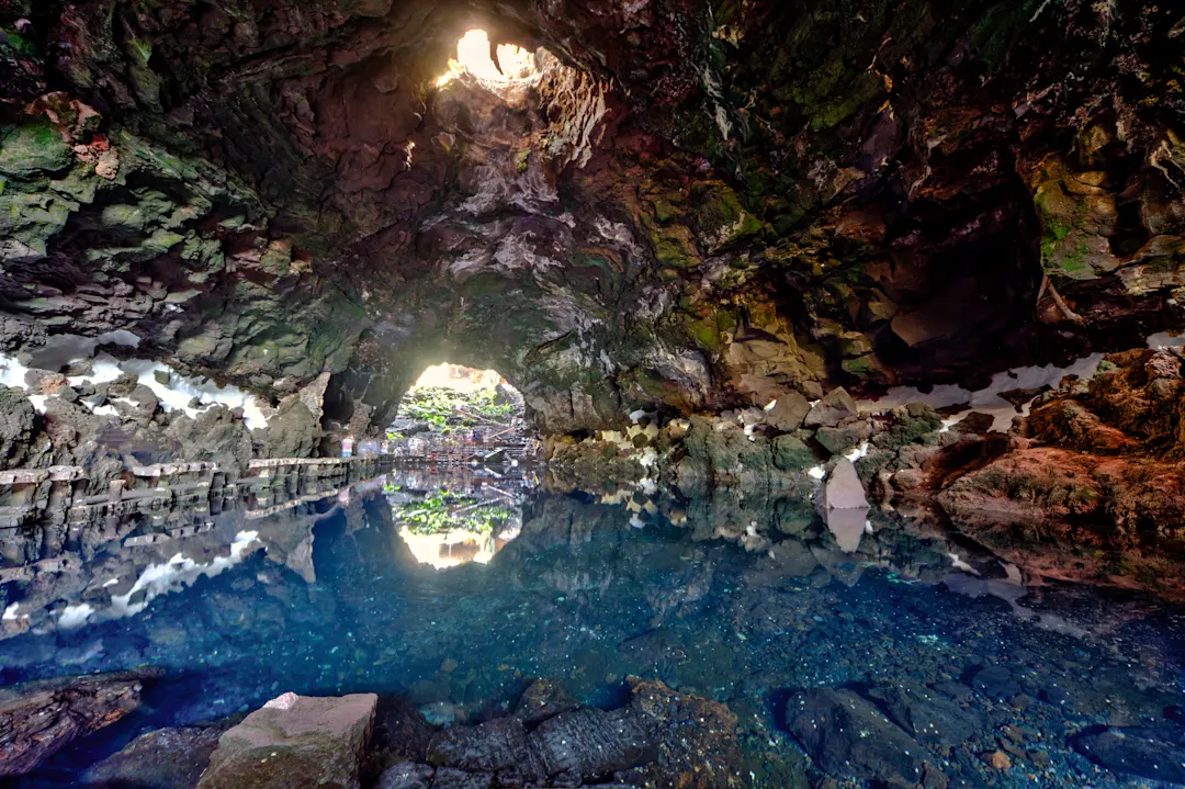 Jameos del Agua, Lanzerote, Spanien Aufnahme der Jameos del Agua auf Lanzerote
