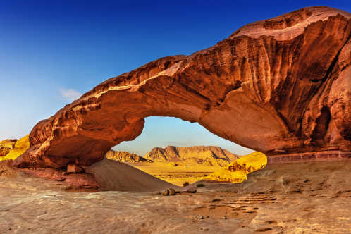 Wadi Rum, Jordanien, Wüste, Naher und Mittlerer Osten, Fels