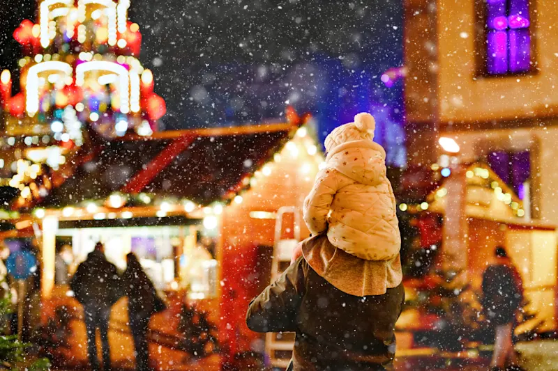 Christmas Market, Christmas, Family, Germany, Child Christmas Market, Christmas, Family, Germany, Child