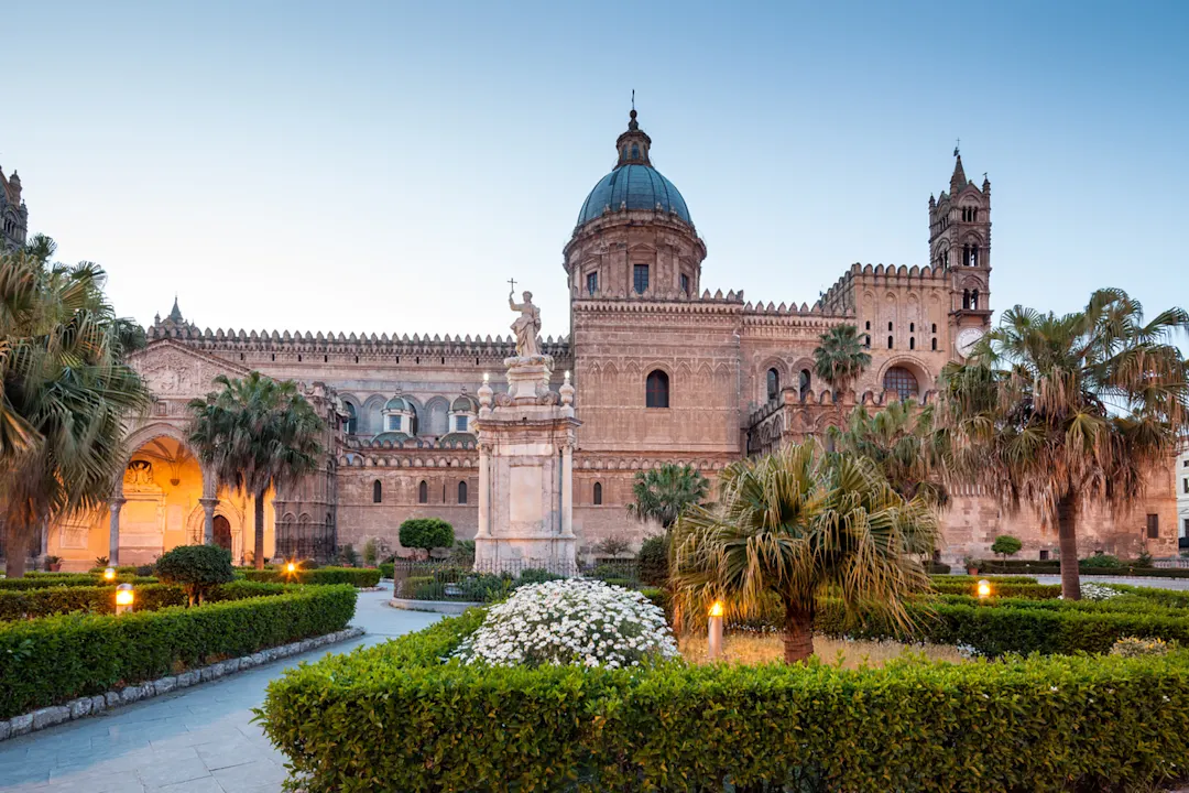 Europa Italien Kathedrale von Palermo Kathedrale von Palermo - eine Top-Sehenswürdigkeit bei einem Palermo Urlaub