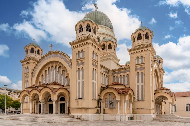 Agios Andreas Kirche in Patras, Griechenland.
