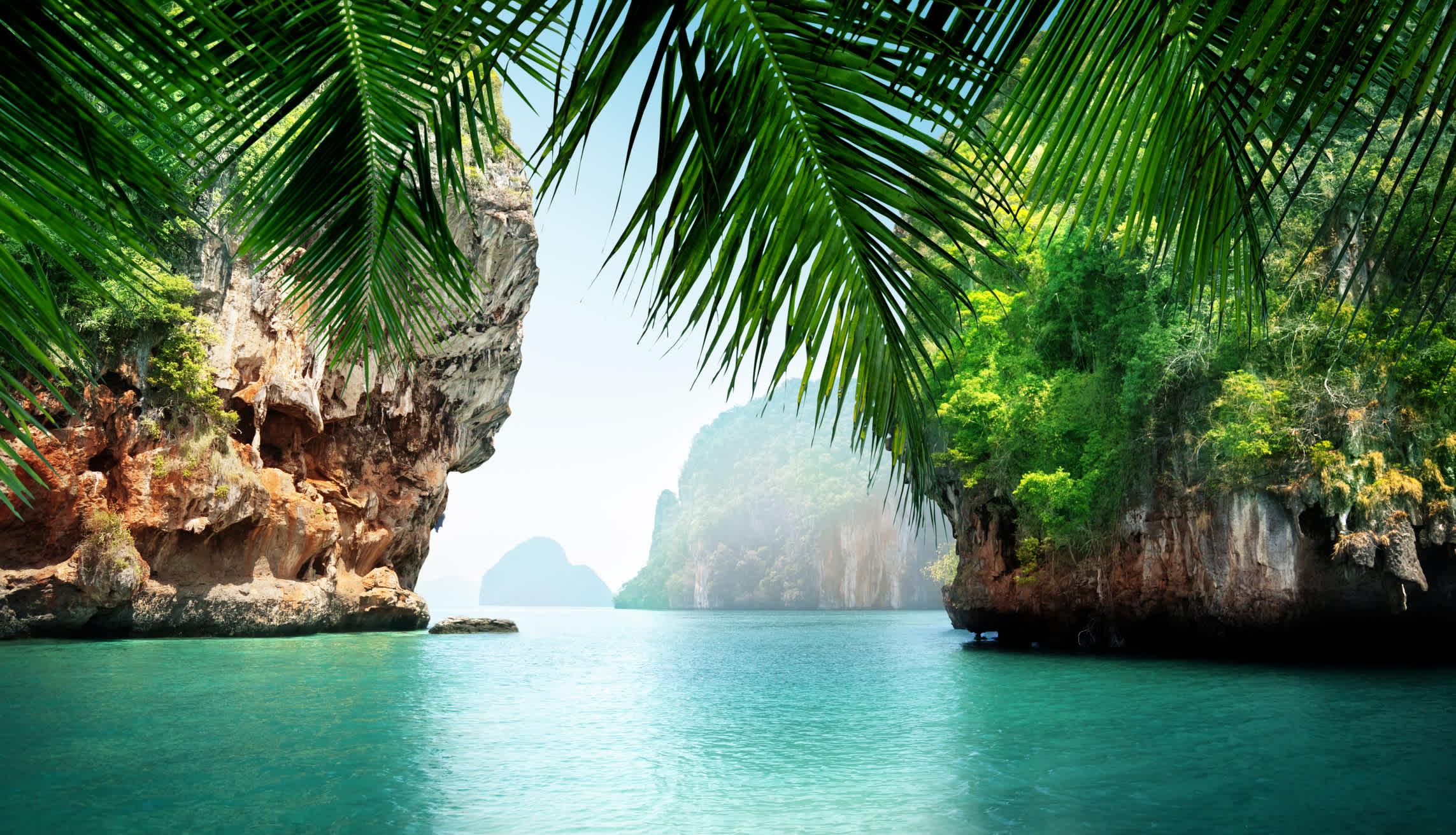 Tropisches Meer in Thailand