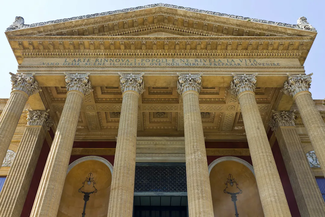 Europa Italien Teatro Massimo Teatro Massimo - eine Top-Sehenswürdigkeit bei einem Palermo Urlaub
