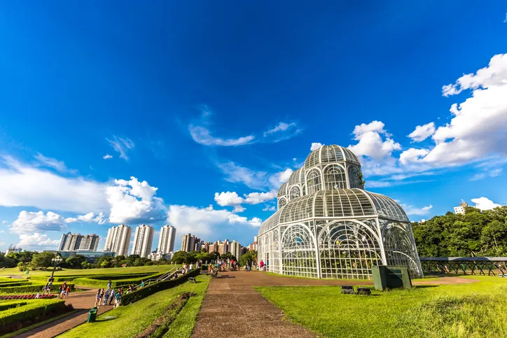 Südamerika Argentinien Santa Fe Parana Botanischer Garten Machen Sie einen Spaziergang durch die weitläufigen Gärten und Parks von Paraná während Ihrer Reise nach Santa Fe.