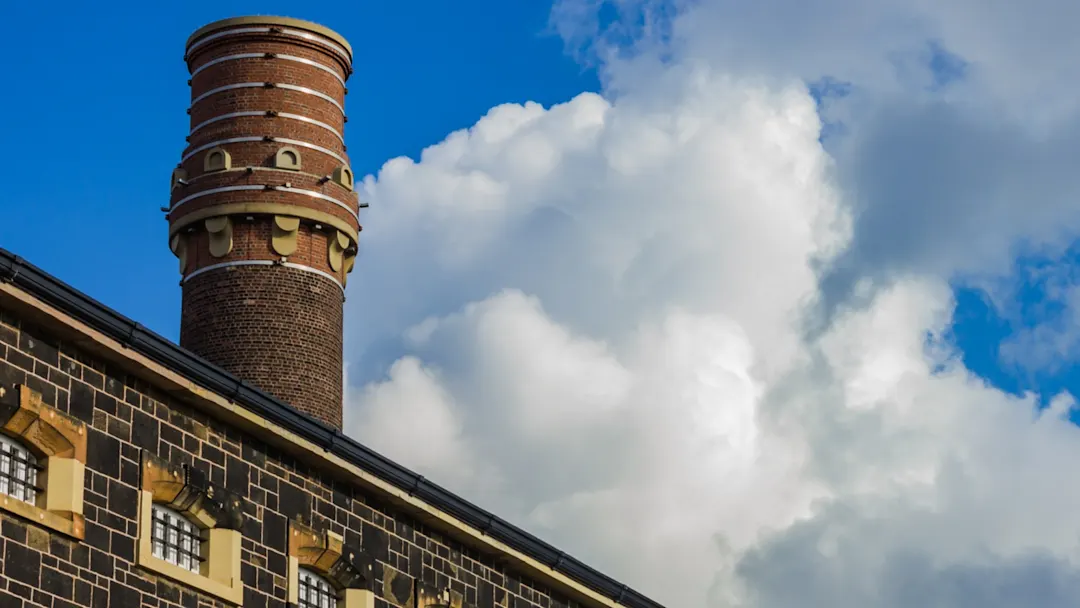 Crumlin Road, Belfast Ein Bild des Crumlin Road Gaol von außen