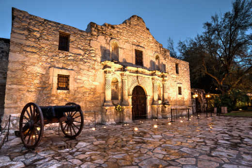 l'Alamo à San Antonio aux États-Unis