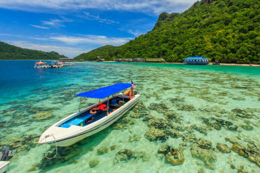 Aufnahme im  Tunku Abdul Rahman Marine Park