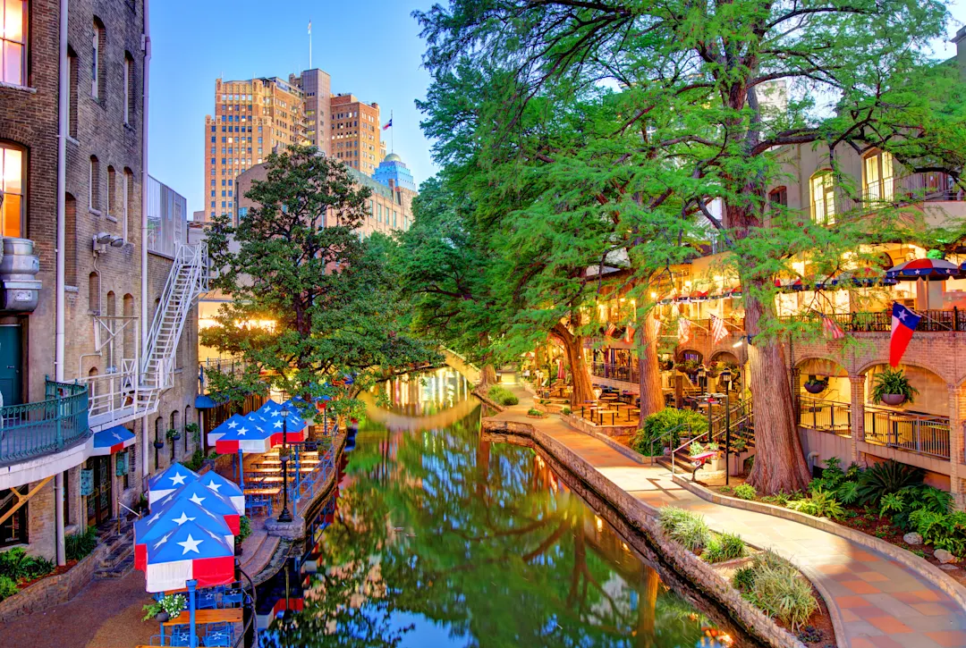 River Walk, San Antonio Foto auf dem Riverwalk in San Antonio