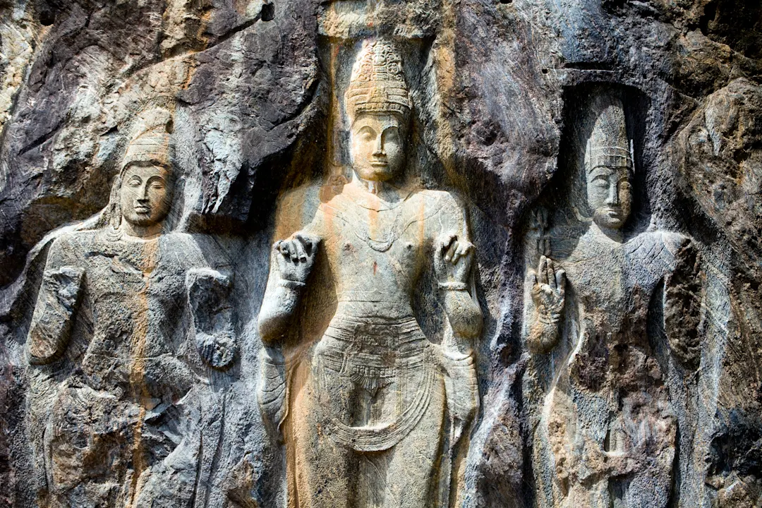 Buduruvagala buddhistische Tempel sri lanka