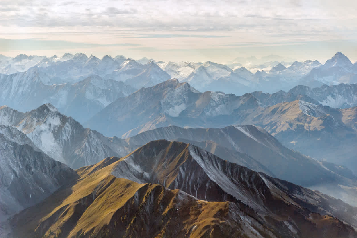 Prenez un bol d'air pendant votre voyage dans les Alpes françaises.