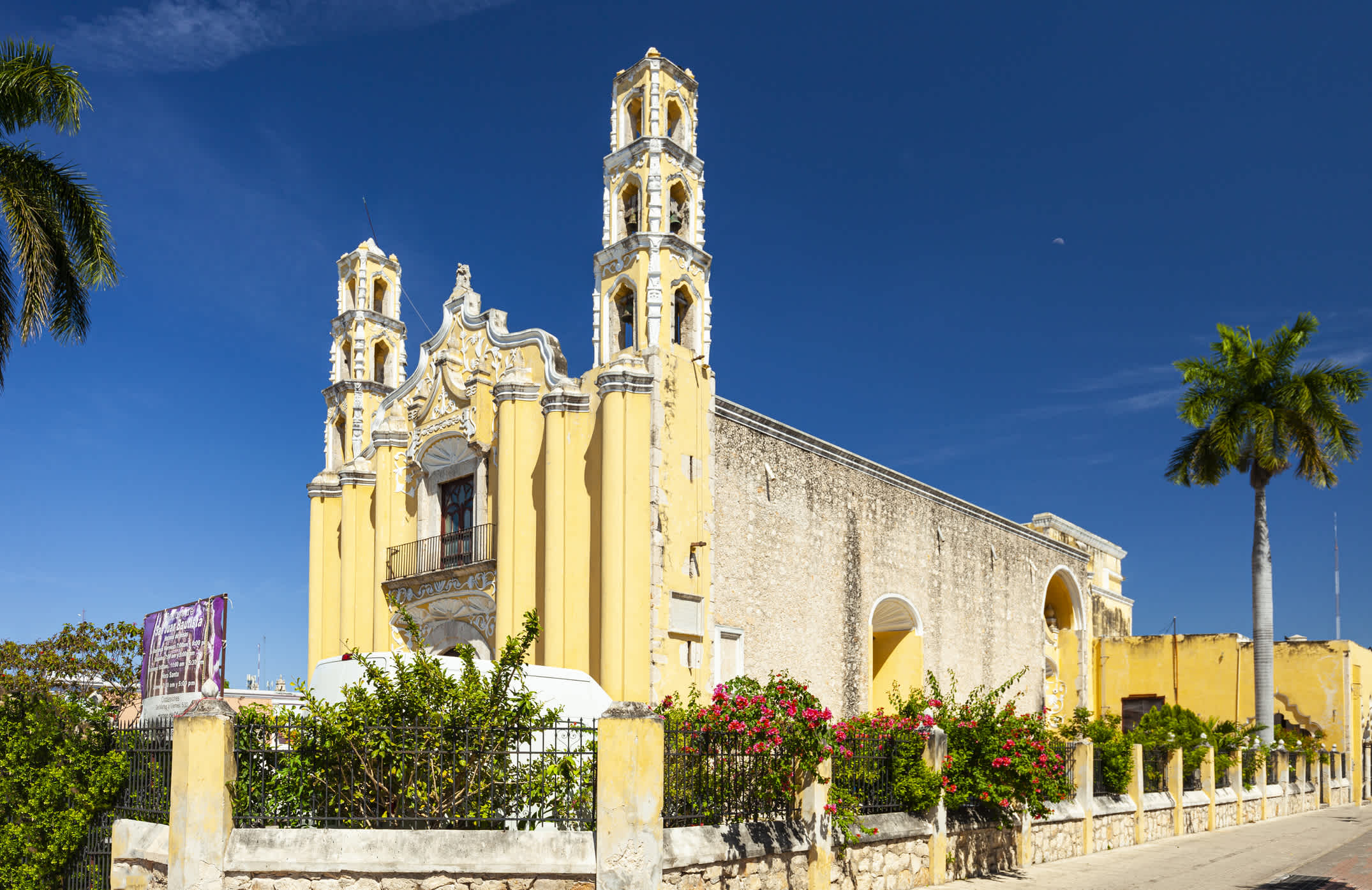 Église Saint-Jean-Baptiste à Mérida, Mexique.
