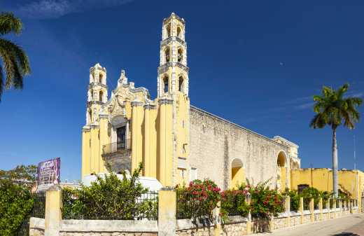 Kirche St. Johannes der Täufer in Merida, Mexiko.
