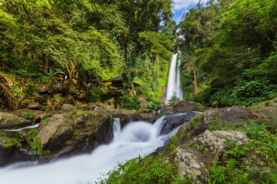 Gitgit Wasserfall in Lovina auf Bali in Indonesien