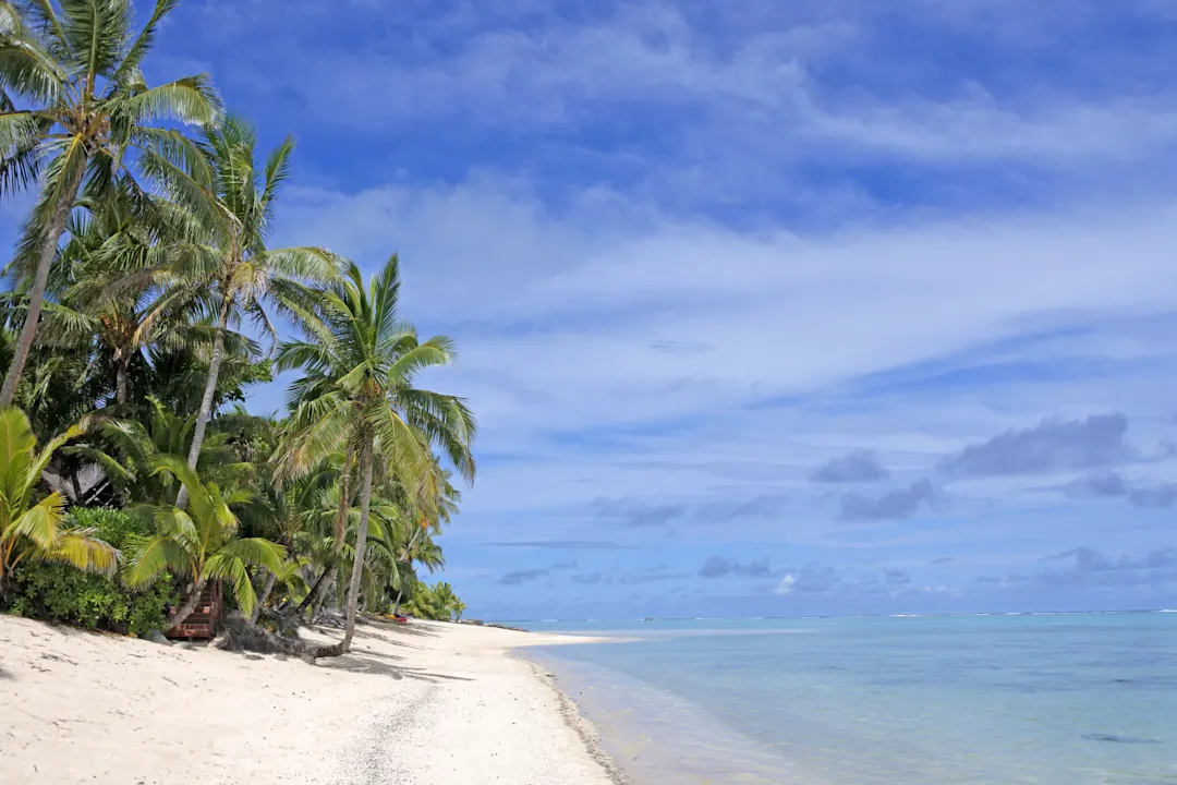 Titikaveka Beach Bild des Titikaveka Beach
