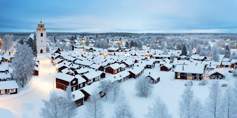 Swedish Lapland, Lulea, Sweden, Polar Climate, Winter Swedish Lapland, Lulea, Sweden, Polar Climate, Winter