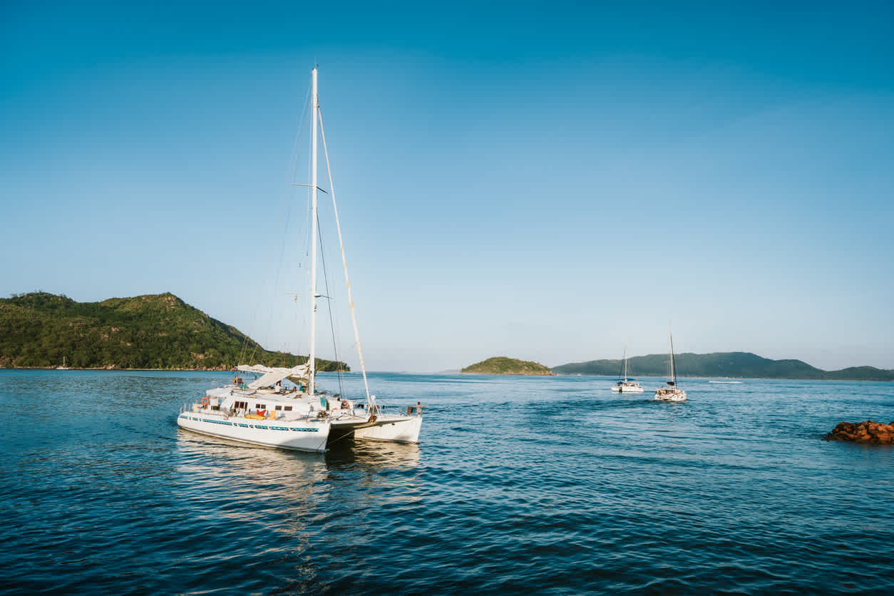 Seychellen Catamaran - Ile Ronde