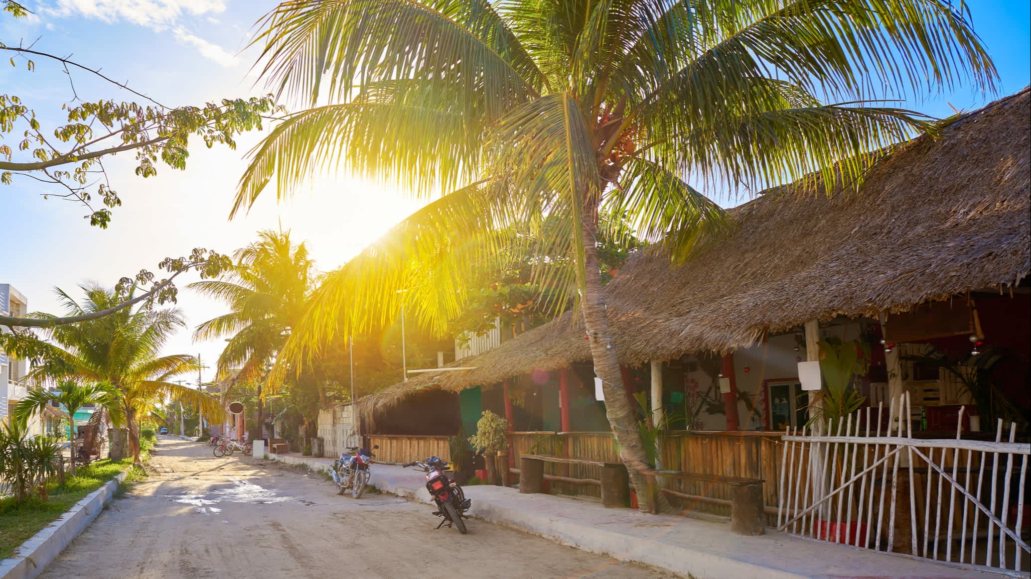 Tropischen Insel Holbox in Quintana Roo Mexiko 