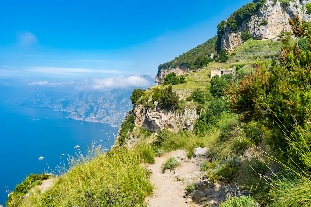 Italien, Amalfiküste Pfad der Götter an der Amalfiküste in Italien.