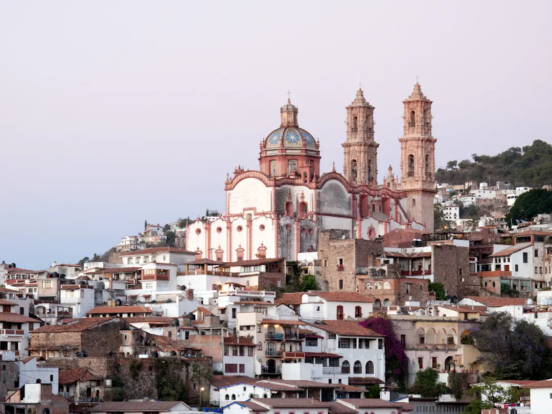 Mexiko, Taxco, Kirche Eine Kirche in Taxco, Mexiko.