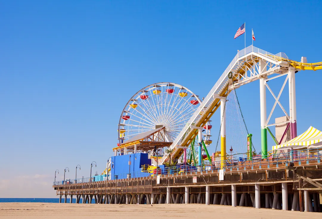 Nordamerika usa los angeles Santa Monica Pier Santa Monica Pier