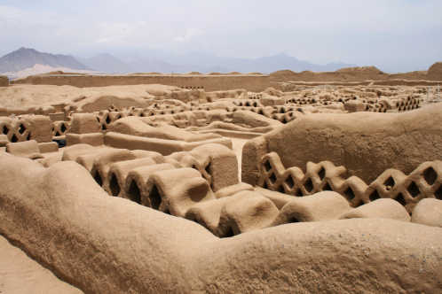 Chan Chan Ruinen der Lehmziegelstadt Trujillo, Peru