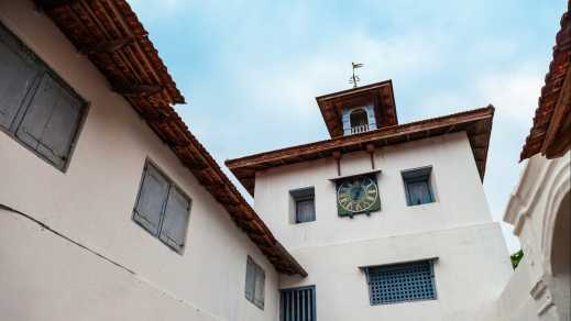 Die Paradesi-Synagoge ist die älteste aktive in Fort Kochi in der Stadt Cochin, Indien