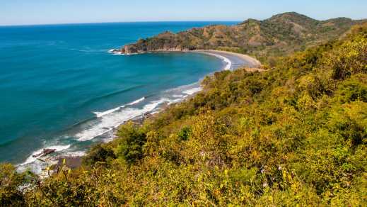 Puerto Carrillo an der Pazifikküste von Costa Rica.