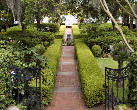 Garten des Cummer Museum in Jacksonville