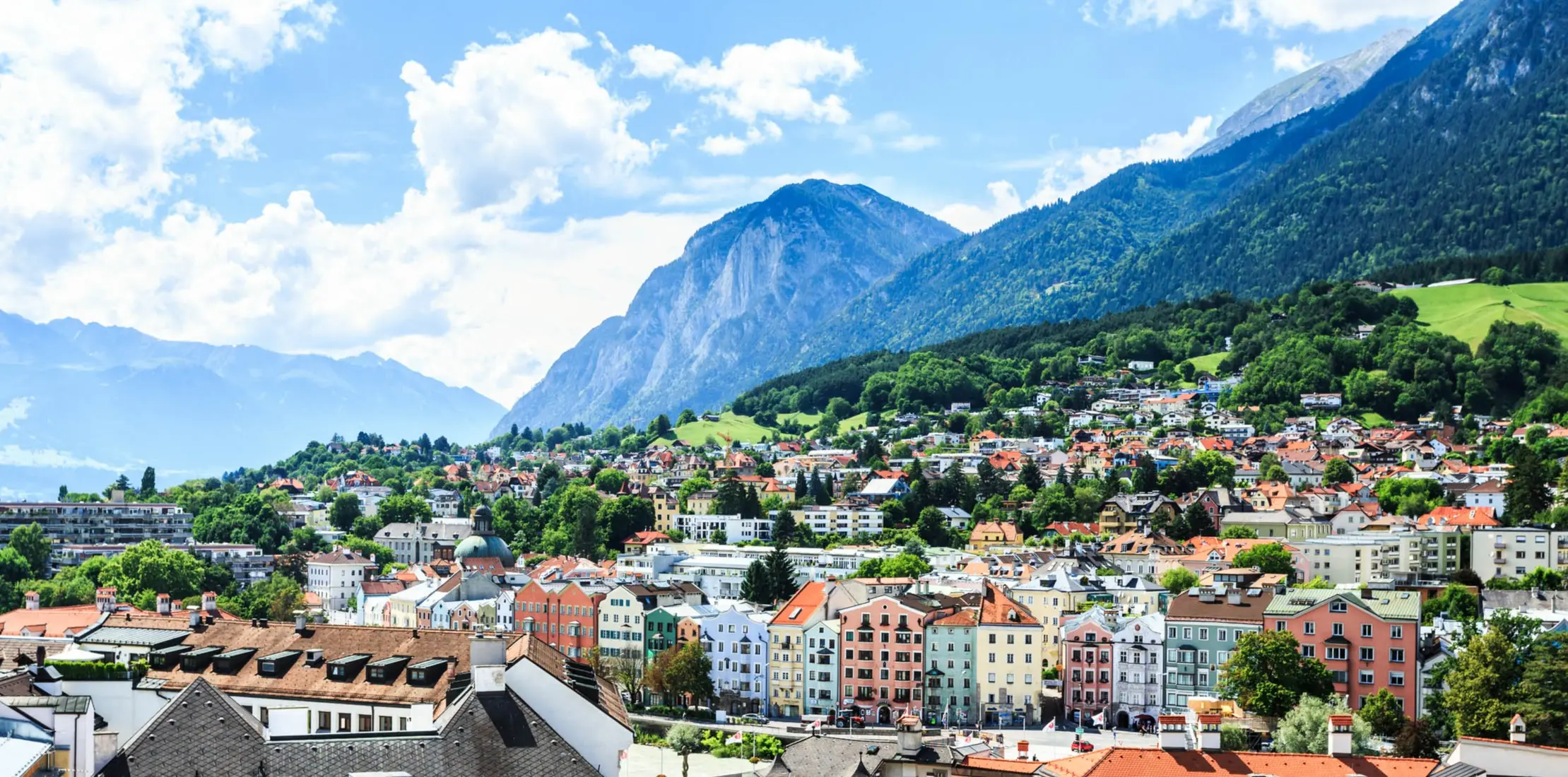 Landscape, mountains, Innsbruck, Austria Landscape, mountains, Innsbruck, Austria