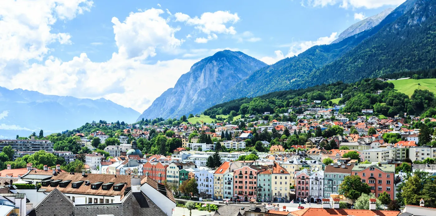 Landscape, mountains, Innsbruck, Austria