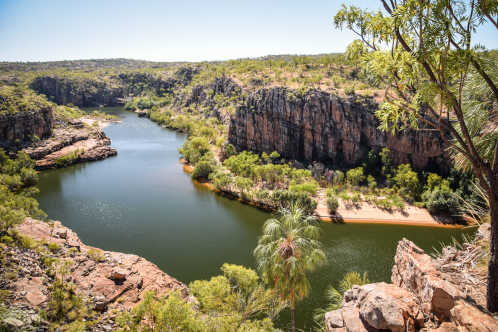 Populair nationaal park in het Northern Territory vooral om te kajakken en van de natuur te genieten.