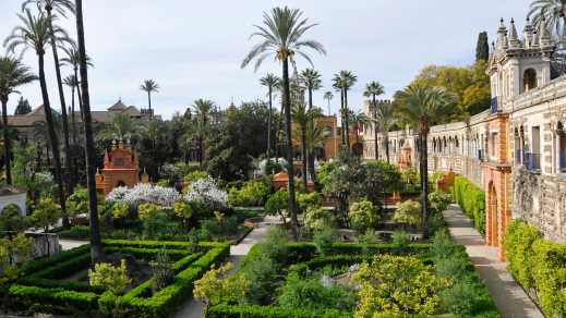 Discover Seville's beautiful Alcazar Palace on a Game of Thrones Spain tour
