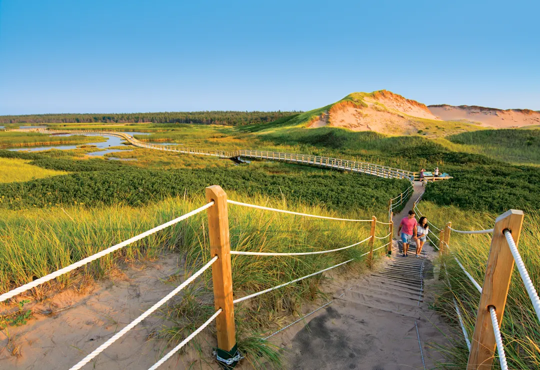 Prince Edward Island National Park, Kanada Strand und Dünen des Prince Edward Island National Parks