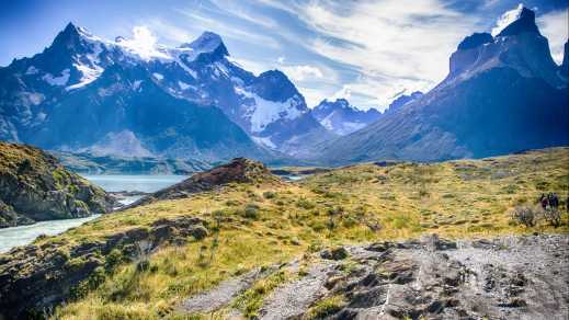 Berg im Torres Del Paine National Park, Patagonien, Chile.