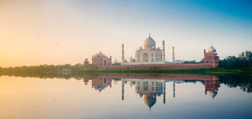 Visit the Taj Mahal on a dream tour of India